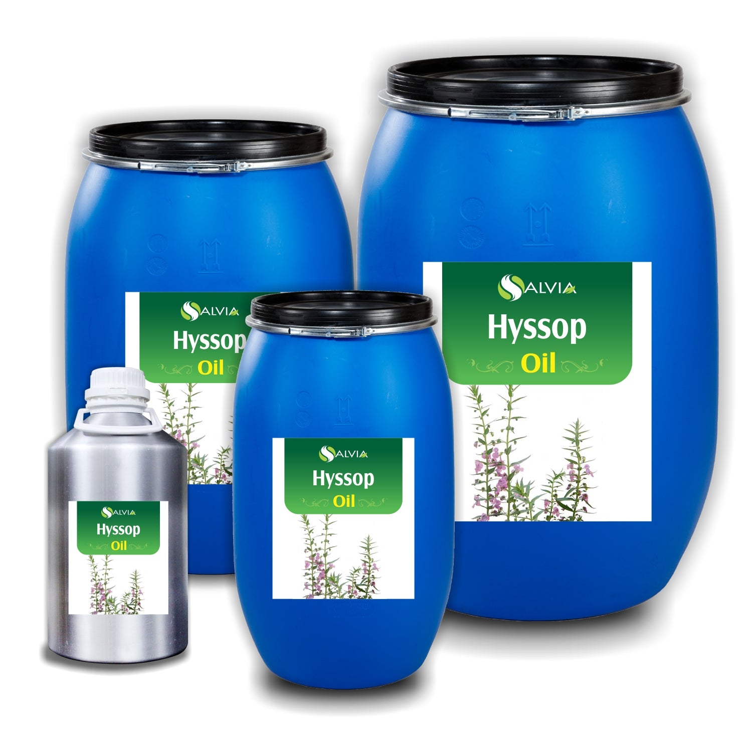 Salvia Natural Essential Oils 10kg Hyssop Oil (Hyssopus Officinalis) Pure Natural Essential Oil